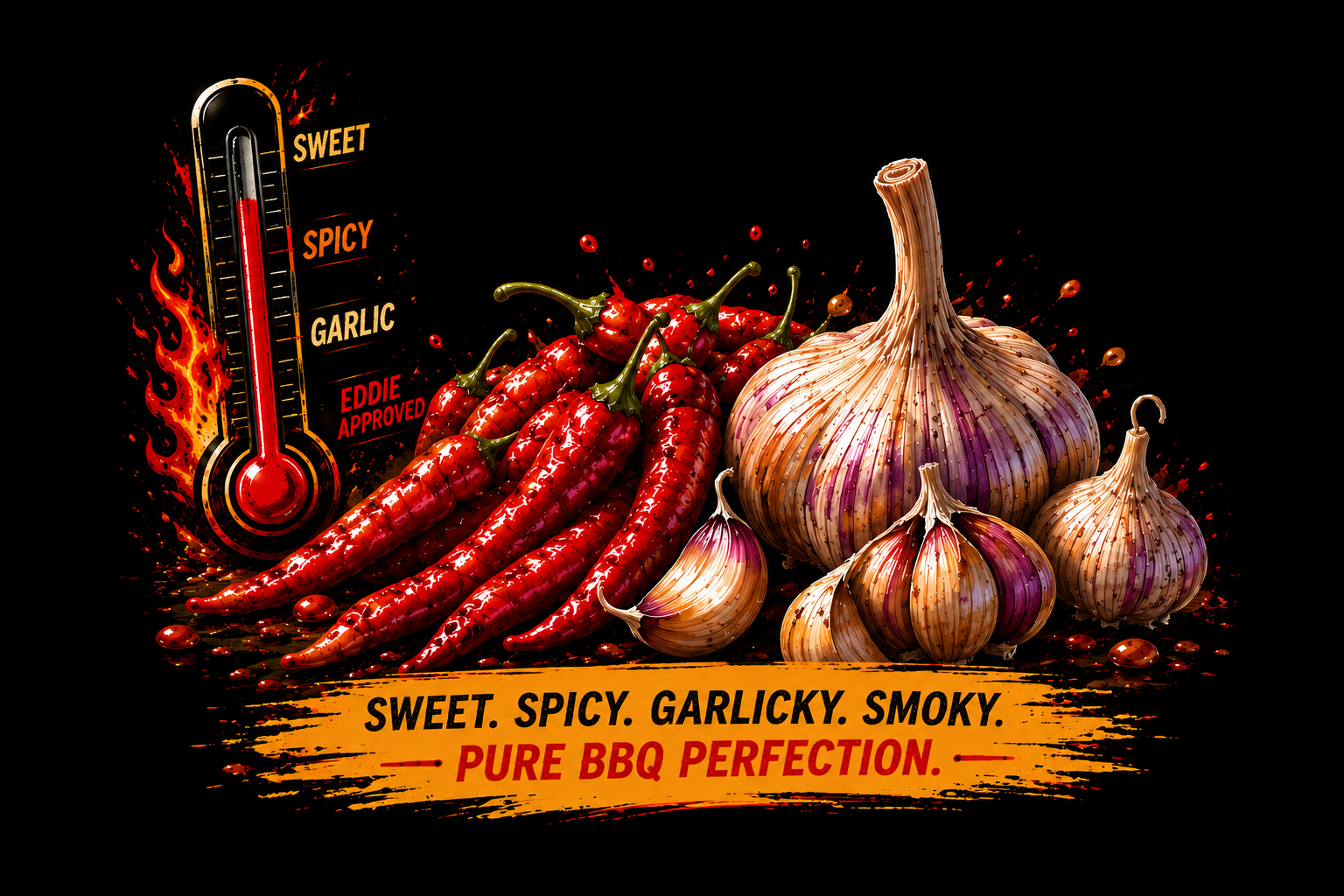 Sweet and Spicy Garlic Wild Brew sauce bottle
